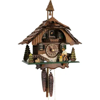 Kuckucksuhr original aus dem Schwarzwald - Braun
