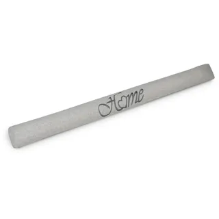 Beautissu Zugluftstopper Tuuli HO 8x120cm Hellgrau , Textil , 8x120 cm , Teppiche und Böden