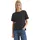 Denim Damen aus Bio-Baumwolle mit Rundhalsausschnitt Black B41238551261