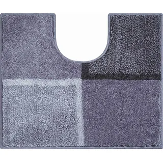 Grund DIVISO Badteppich, 100% Polyacryl, sehr weich, Grau, 50 x 60 cm