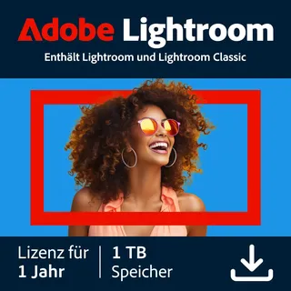 Adobe Lightroom 1 TB (PC, Mac)