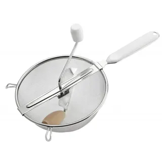 Westmark Passiersieb - rostfreier Edelstahl - Küchensieb zum Passieren, Pürieren und Entsaften - 20cm Durchmesser - besonders einfache Reinigung (Einzel)
