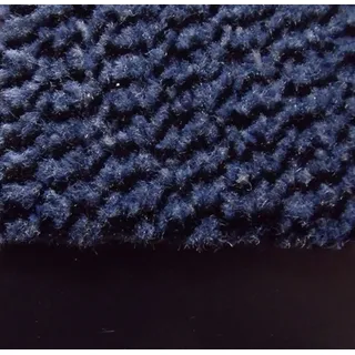 Meterware Sauberlauf Schmutzmatte Schmutzfang Läufer Bern 90 cm / 120 cm breit - blau - ca. 120 x 400 cm