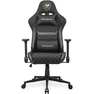 Cougar Armor One V2 Gaming-Stuhl Schwarz/Gold Universal