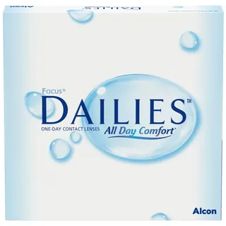 Alcon Focus® Dailies All Day Comfort, Tageslinsen 90er Box-- 1,25
