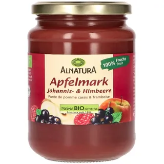 Alnatura Bio Apfelmark Johannis- & Himbeere, 360 g