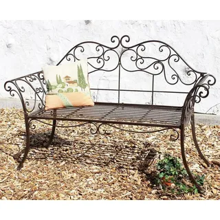 DanDiBo Ambiente Gartenbank 146 x 98 x 50 cm Braun