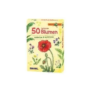 Moses Expedition Natur. 50 heimische Blumen: