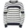 Pullover Sweatshirt Navy Stripe M