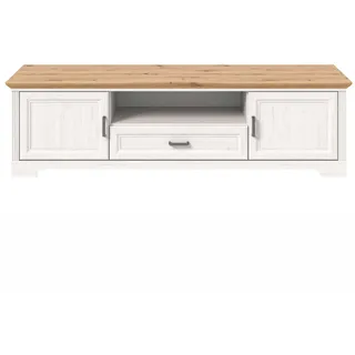 Stella Trading TV-Lowboard 193 x 54 x 51 cm Pinie Hell/Artisan Eiche Optik Holz