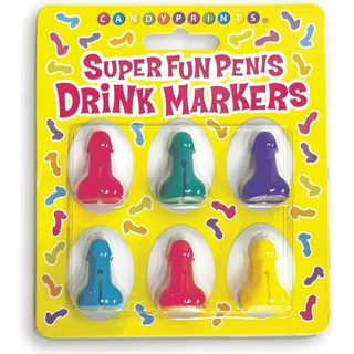 Super Fun Penis Silicone Drink Markers
