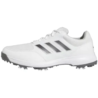 adidas Tech Response 3.0 Wide Golfschuh Cloud White / Dark Silver Metallic / Silver Metallic 45 1/3