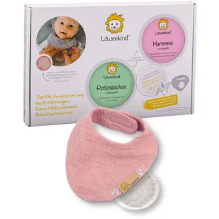 Löwenkind Einsteigerbox mit Halstuch 'Newborn' Altrosa, Harmonie und Rotznäschen Kräuter 1 St
