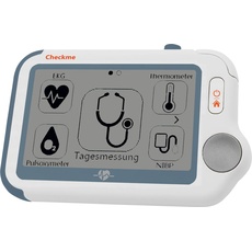 Bild by Viatom Checkme Pro Tragbarer EKG Monitor mit Pulsoximeter - - Thermometer Vitalcheck