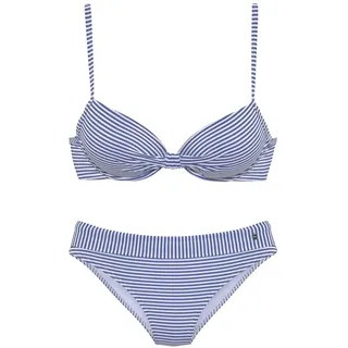 s.Oliver Bügel-Bikini Damen hellblau-weiß Gr.38 Cup B