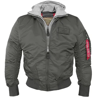 Alpha Industries Ma-1 D-tec Jacke Rep.Grey XL