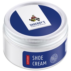 Shoeboy's Shoe Cream - pflegende Schuhcreme im Tiegel für hochwertige Glattleder, mustard, 1er Pack (1 x 50 ml)