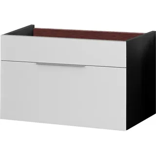 Fackelmann Waschbeckenunterschrank Kara Anthrazit 79,5 cm