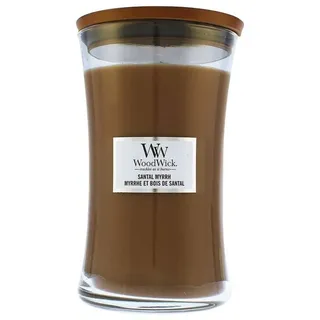 Woodwick Santal Myrrh Duftkerze 609 g braun