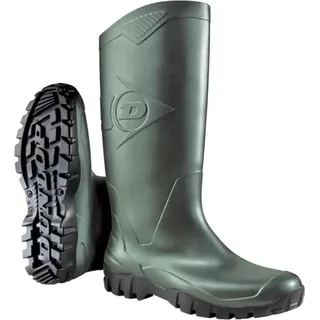 DUNLOP Gummistiefel Dane PVC Gr. 47 grün, K680011, Schutzstufe:nv, Größe:46, Farbe:grün, Weite:nv - Grün