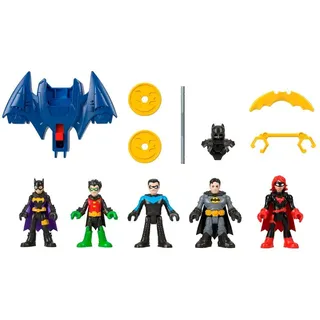 Fisher-Price Imaginext DC Super Friends Batman Familien-Multipack,