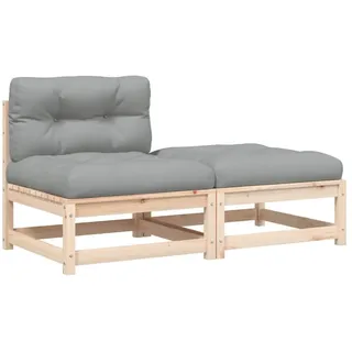 VidaXL 838126, Grau, Holz, 110 kg, Erwachsene & Kinder, 1400 mm, 700 mm - Grau