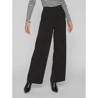 VILA VIVARONE HW Wide Pant Anzughose Schwarz 44 (XXL)