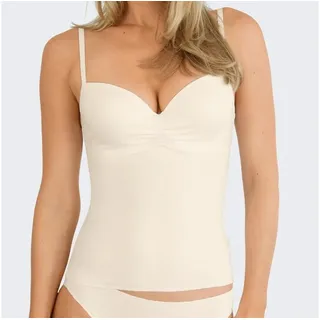 NINA VON C. BH-Hemd »BH Hemd mit gemoldeter Büste Secret BH-Top, Champagner, Gr. 75B - 75B