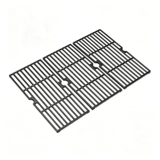 GFTIME Gusseisen Grillrost 43 x 63cm für Enders Boston Pro 3, Enders Monroe Pro 3, Charbroil, Barbecook Siesta 310, Landmann Triton 3 & 4 Grillrost Ersatzteile, 3 Stück