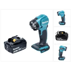 Makita, Arbeitsleuchte, DEADML 815 M1 LED Akku Handleuchte 14,4 - 18 V 160 lm + 1x Akku 4,0 Ah - ohne Ladegerät (160 lm)