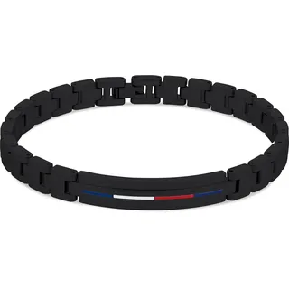 Tommy Hilfiger Armband Edelstahl schwarz 2790312 Größe 21 cm