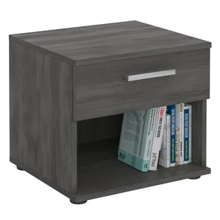 CARO-Möbel Nachttisch Mary , Holzwerkstoff , Mode , 42x38x30 cm , Schlafzimmer, Nachtkästchen