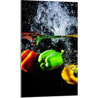 Glasschneidebrett 30x52 Pfeffer