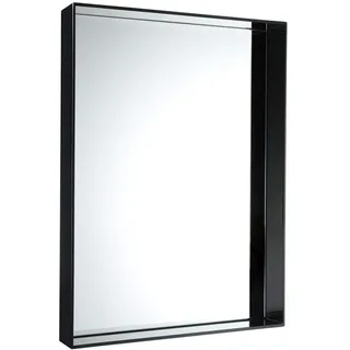 Kartell Only Me Spiegel, Bambus, dunkel schwarz, 9 x 70 x 50 cm