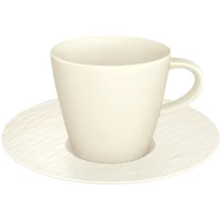 Villeroy & Boch Espressotasse mit Untertasse 0,06 l Weiß 1 St.