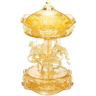 HCM Pegasus HCM59152 - Crystal Puzzle: Karussell, 3D Jigsaw Puzzle, 83 Teile