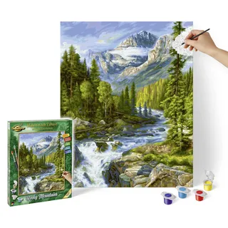 Schipper Rocky Mountains Malen nach Zahlen 1 St. 40 x 50 cm