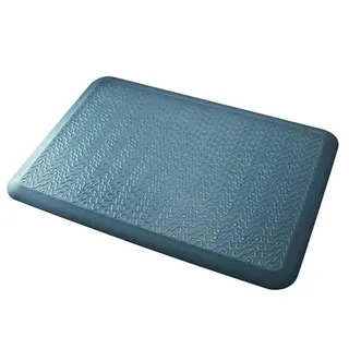 Q-Connect Anti-Ermüdungsmatte für Steharbeitsplätze/Komfortmatte/Arbeitsplatzmatte für gesundes & schmerzfreies Stehen/Komfortkissen für Stehpult Büro/ 90x50x2cm/ Farbe: Schwarz