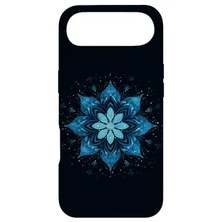 Hülle für iPhone Air Blaue Schneeflocke Weihnachten Xmas Pyjama Pjs Familie Winter