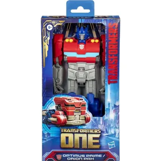 Hasbro Transformers One Mega Changer Optimus Prime (Orion Pax) Figur 28 cm - Blau/Rot/Silber/Mehrfarbig
