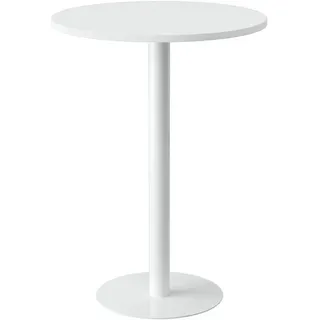 Paperflow meet powered by PAPERFLOW Stehtisch weiß 80,0 x 80,0 x 110,0 cm,