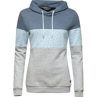 Chillaz Walchensee Hoodie Blau Melange/Light Grey Melange 36