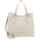 Schultertasche Ecru