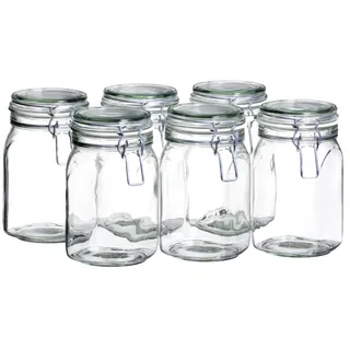 Mäser Einmachglas 1 l 6 St.