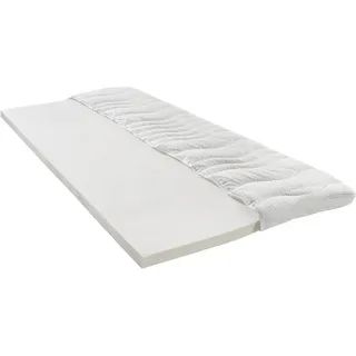 Sleeptex Topper , Weiß , Textil , 80x200 cm , Textiles Vertrauen - Oeko-Tex® , Bezug abnehmbar/waschbar, für Hausstauballergiker geeignet, optimale Belüftung , Schlafzimmer, Matratzen, Topper