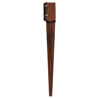 Timco - Einstich-Post-Spike - Bolt Secure - Oxidrot
