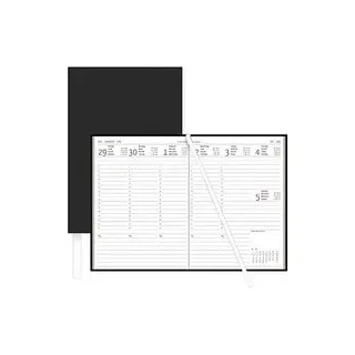 ZETTLER KALENDER Buchkalender Wochenplaner 2026 schwarz, 1 St.