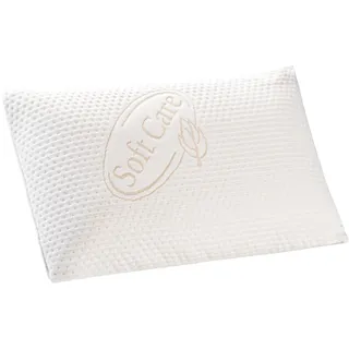 SABEATEX – Reisekissen 43x25x12 cm - Kompaktes Reisekopfkissen aus Visco-Soft Gelschaum. Orthopädisches Reise Nackenkissen, ideal als Campingkissen, Auto- oder Flugzeug Nackenkissen. Made in Italy