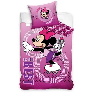 Kinderbettwäsche Disney Minnie Mouse - Lila
