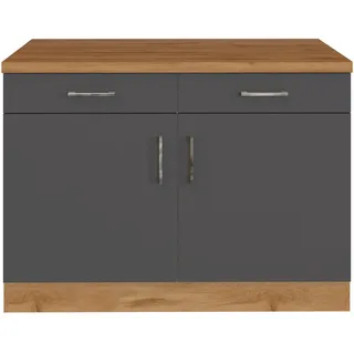 Held Unterschrank Sorrento 100 x 85 x 60 cm Grau